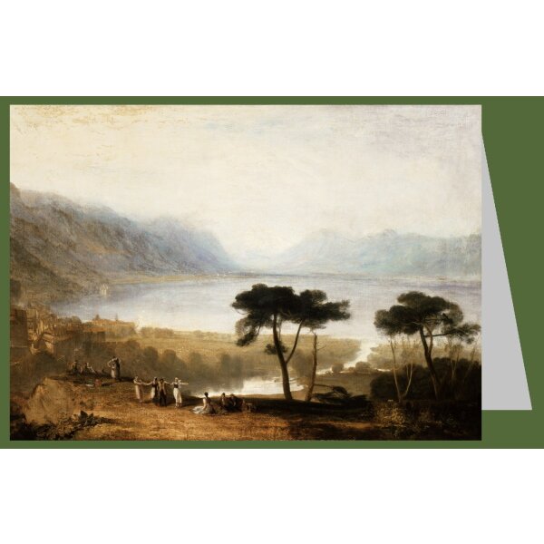 Joseph Mallord William Turner. Genfersee von Montreux, 1810