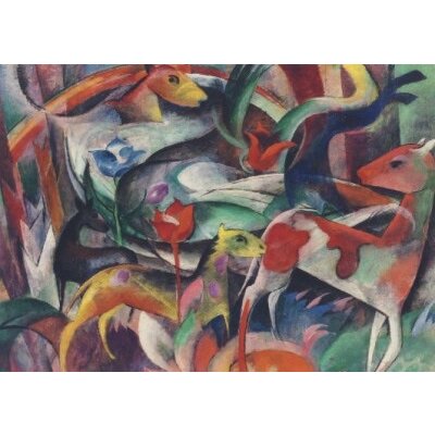 Campendonk. Heinrich. Tiere, 1917