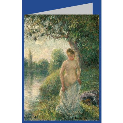 Camille Pissarro. Der Badende, 1895