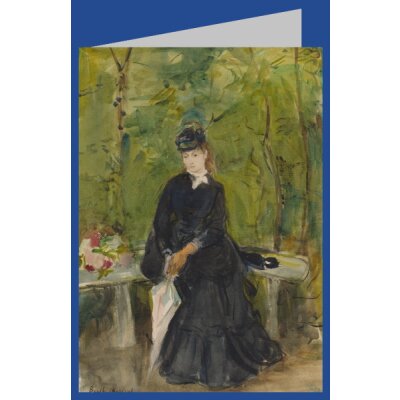 Berthe Morisot. Die Schwester Edma des Künstlers im Park