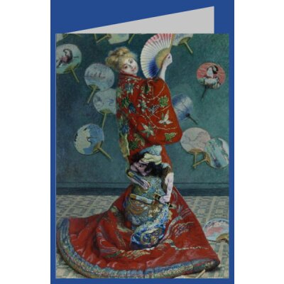 Claude Monet. La Japonaise (Camille Monet in japanischer Tr.
