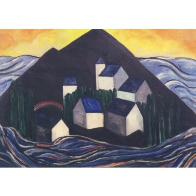 Heemskerck, Jacoba van. Insel, Komposition 21, 1914