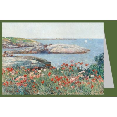 Childe Hassam. Mohnblumen, Inseln der Massen, 1891