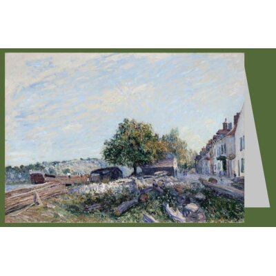Alfred Sisley. Saint Mammès, Morning, 1884