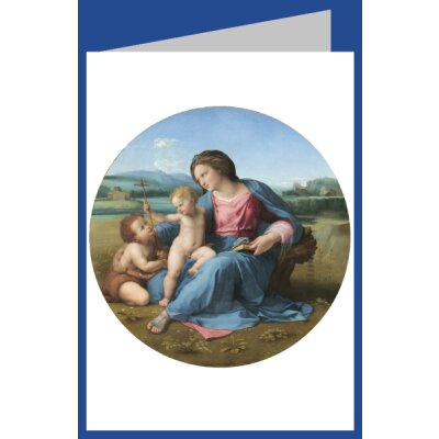 Raffael, (Raphael). Die Alba Madonna, 1510