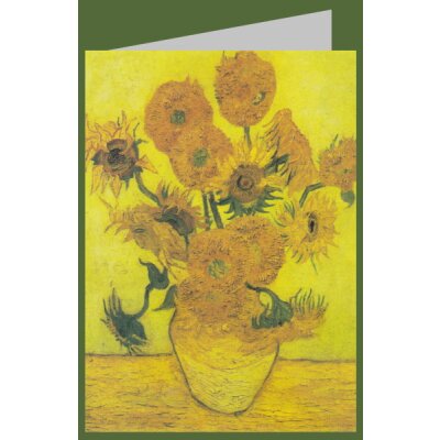 Vincent van Gogh. Vierzehn Sonnenblumen in einer Vase, 1889