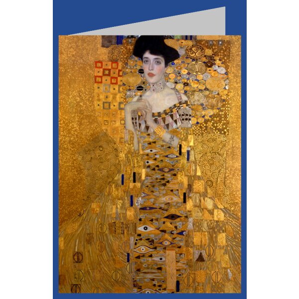 Gustav Klimt. Porträt von Adele Bloch-Bauer, 1907