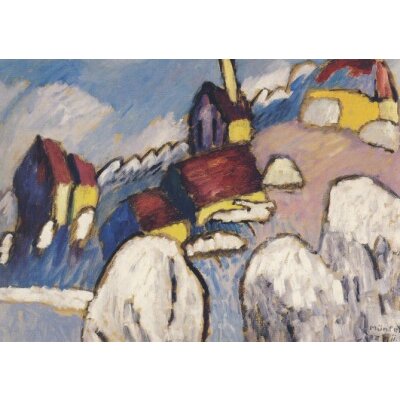 Gabriele Münter. Reiflandschaft, 1911