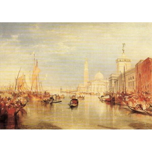 Joseph Mallord William Turner. Venedig, Dogana u. S. Giorgio