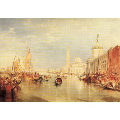 Joseph Mallord William Turner. Venedig, Dogana u. S. Giorgio