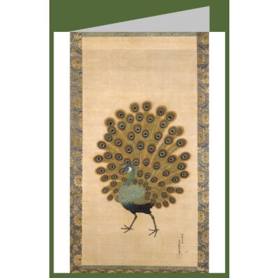 Tosa Mitsuoki. Phoenix und Peacock, 1691