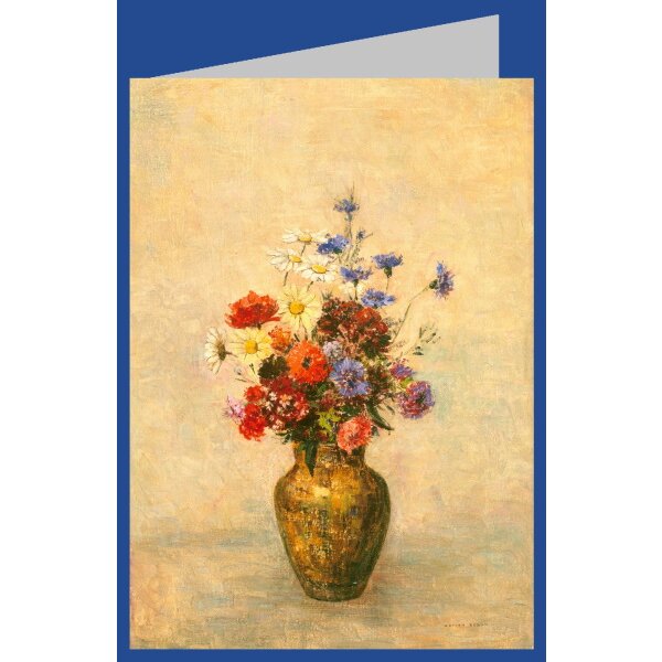 Odilon Redon. Blumen in einer Vase, 1910