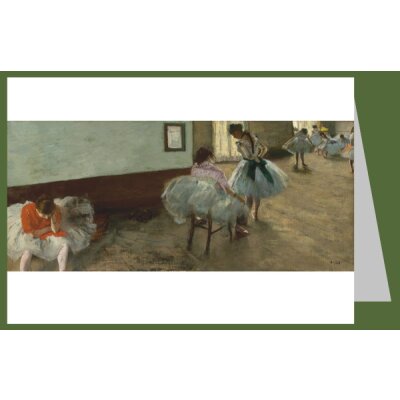 Edgar Degas. Die Tanzstunde, 1879