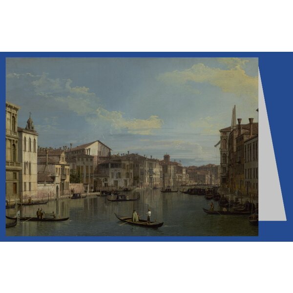 Antonio Canal (Canaletto). Der Canal Grande in Venedig vom Palazzo Flangini