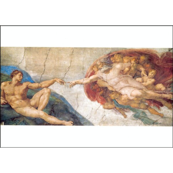 Michelangelo. Erschaffung Adams, 1511/12 KD "A"