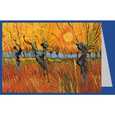 Vincent van Gogh. Weiden bei Sonnenuntergang, 1888