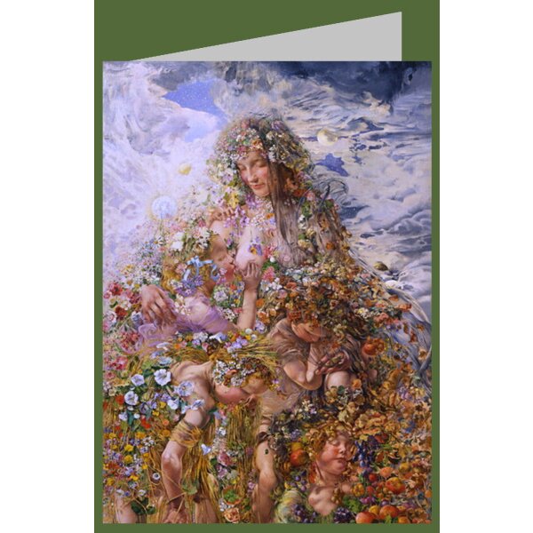Léon Frédéric. Natur oder Überfluss, 1897