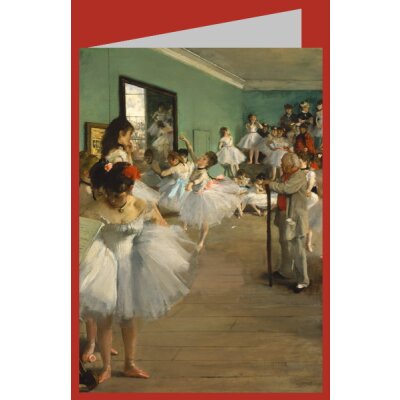 Edgar Degas. Die Tanzklasse, 1874