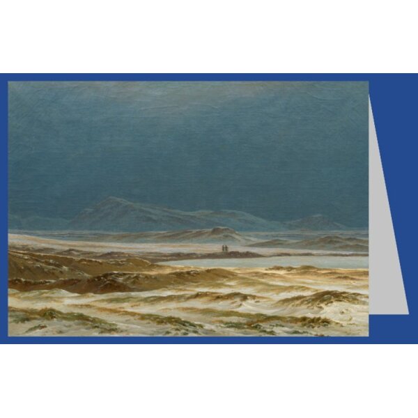 Caspar David Friedrich. Nordlandschaft, Frühling, 1825