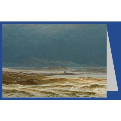 Caspar David Friedrich. Nordlandschaft, Frühling, 1825