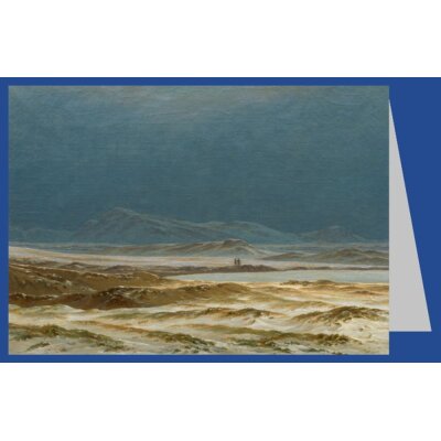 Caspar David Friedrich. Nordlandschaft, Frühling, 1825