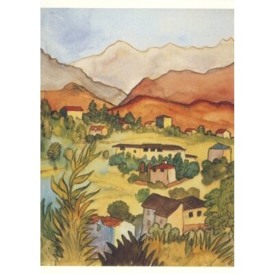 Hermann Hesse. Cortivallo, 1921
