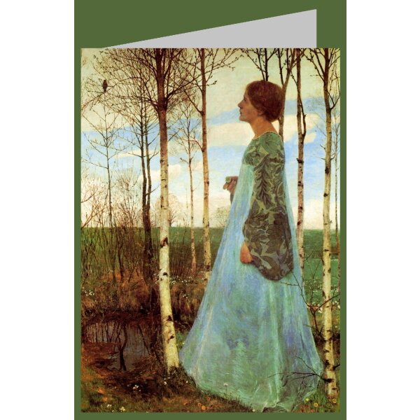 Heinrich Vogeler. Frühling, 1897