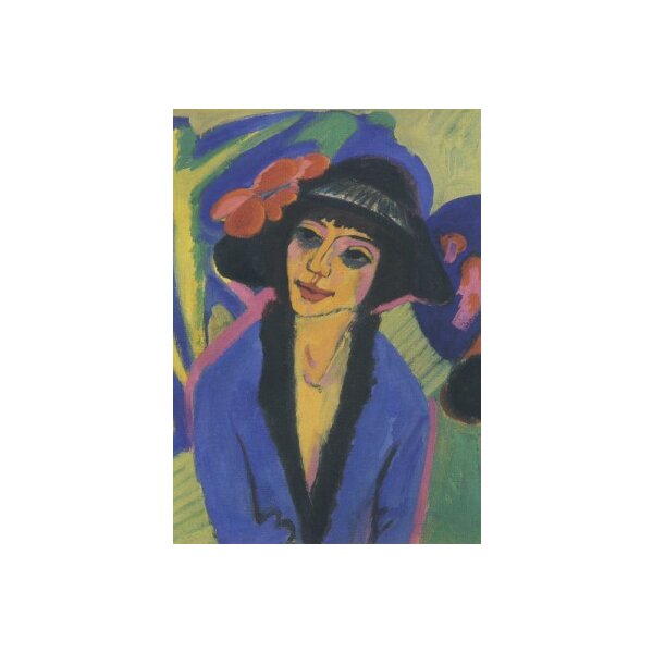 Ernst Ludwig Kirchner. Bildnis Gerda, 1914