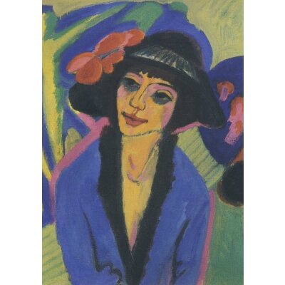 Ernst Ludwig Kirchner. Bildnis Gerda, 1914