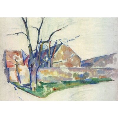 Cézanne, P. Winterlandschaft, 1885