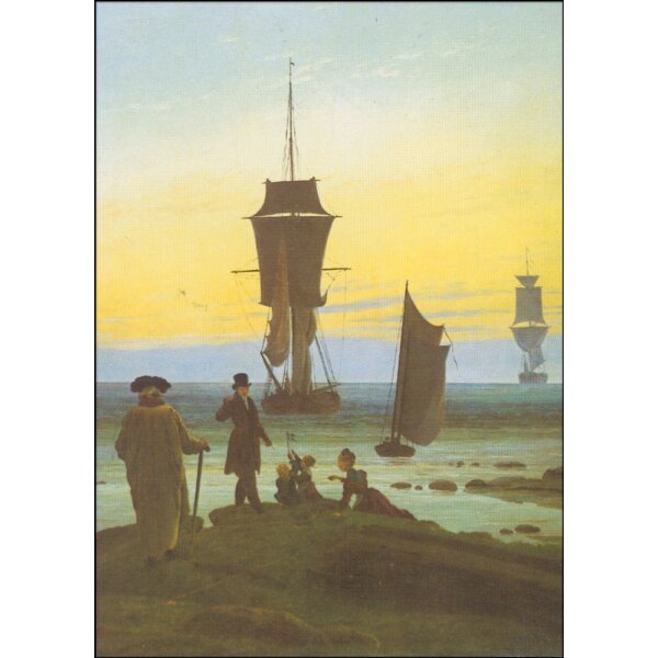 Caspar David Friedrich. Fichtendickicht im Schnee,1828
