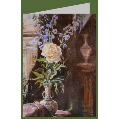 Hildegard Wulfert-Wedekind. 1897-1964. Blume im Atelier