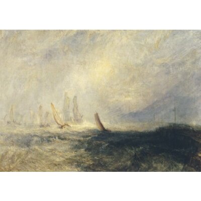 Joseph Mallord William Turner. Fischerboote/manöverierunfäh