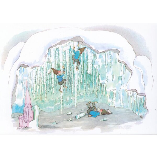 Ernst Kreidolf. Wintermärchen - Eiszapfen