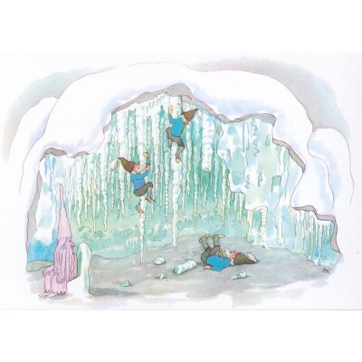 Ernst Kreidolf. Wintermärchen - Eiszapfen