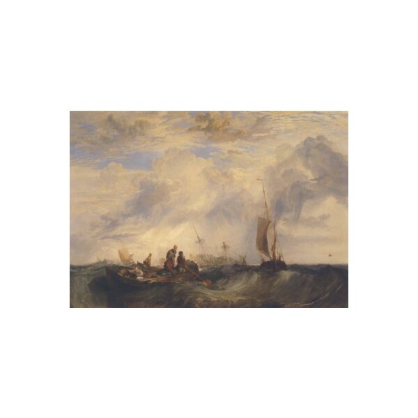 Joseph Mallord William Turner. Die Mündung der Maas, 1819
