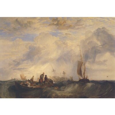 Joseph Mallord William Turner. Die Mündung der Maas, 1819