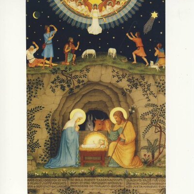 Evangeliar St. Gabriel zu Bertholdstein. Geburt Christi