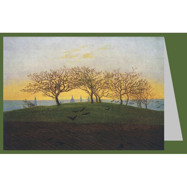 Caspar David Friedrich. Hügel mit Bruchacker...