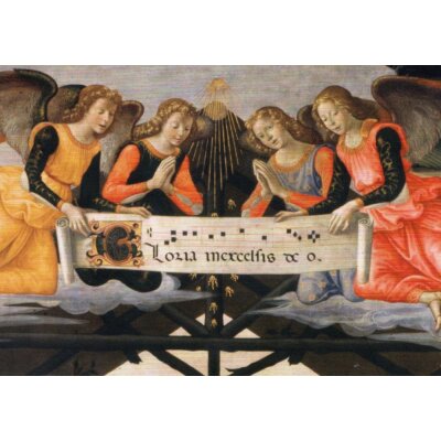 Domenico Ghirlandaio. Anbetung der Könige (Schnitt,...