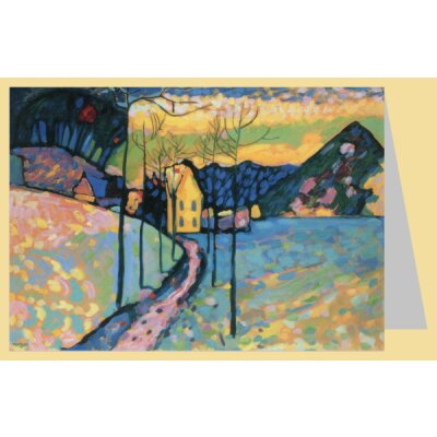 Wassily Kandinsky. Winterlandschaft, 1909