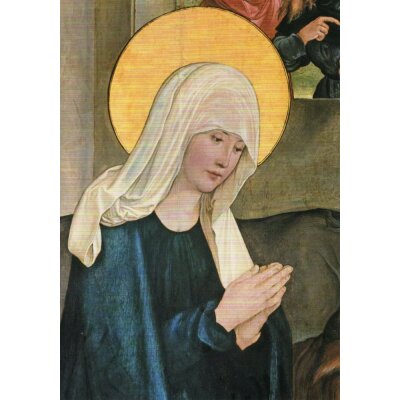 Hans Leonhard Schäuffelein. Geburt Christi. Ausschn. Madonna