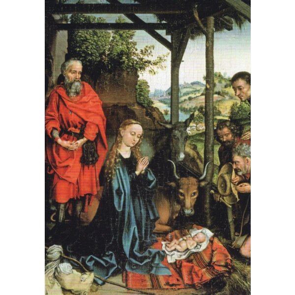 Martin Schongauer. Die Geburt Christi, um 1480