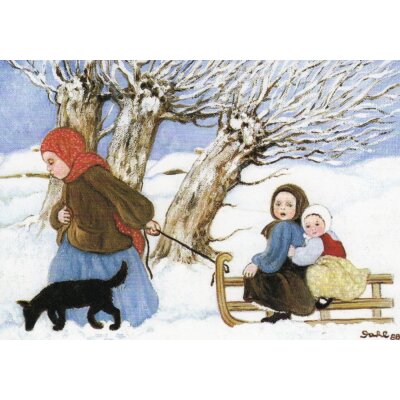 Heide Dahl. Schlittenfahrt (Sledge Ride)