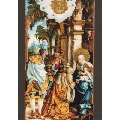 Meister von Meßkirch.. Die Anbetung der Heiligen Drei Könige