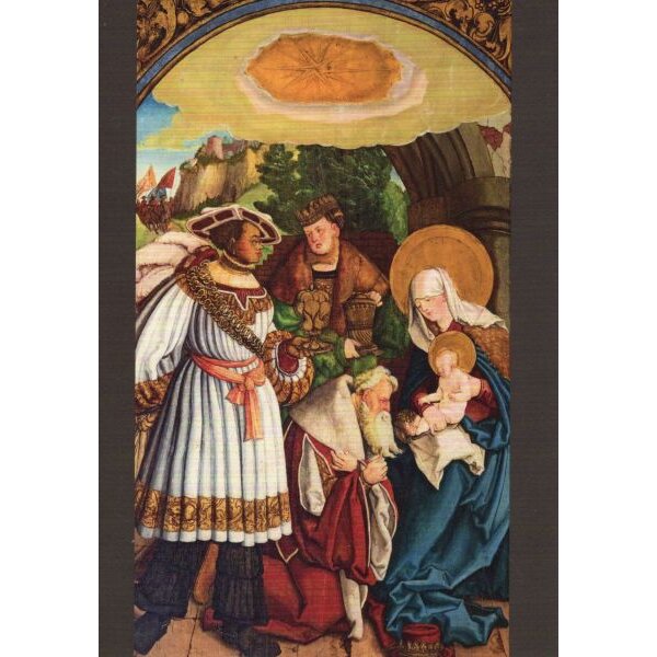 Meister von Meßkirch. Die Anbetung der Heiligen Drei Könige