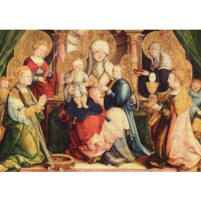 Meister von Meßkirch. Die Heilige Anna Selbdritt...