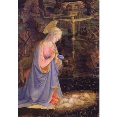 Fra Filippo Lippi. Anbetung des Kindes, 1463