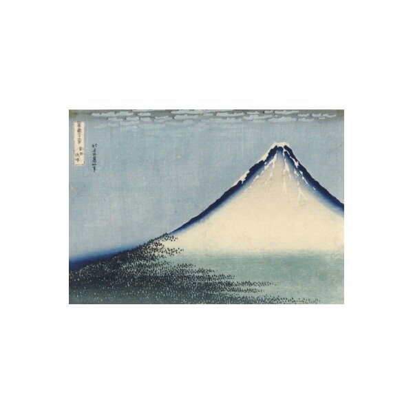 Hokusai, Katsushika. Fuji bei klarem Wetter.