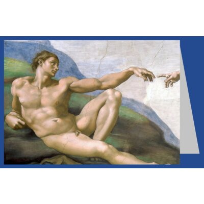 Michelangelo. Die Erschaffung Adams, 1511/12